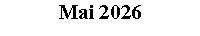 Textfeld: Mai 2026